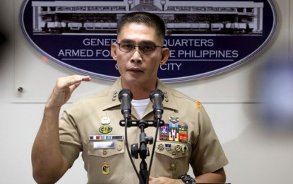 <p>AFP spokesperson, Marine Maj.Gen. Edgard Arevalo (<em>PNA File photo</em>)</p>